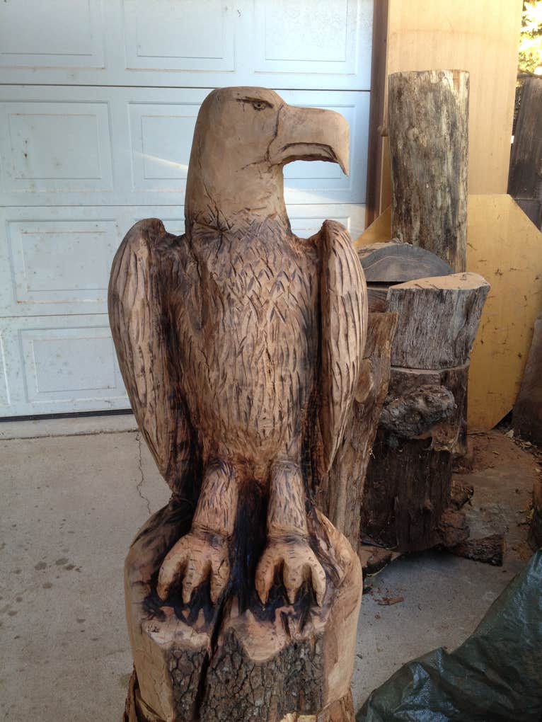 Eagle, Casey, Woodcarving, Wood carving, Chainsaw Wood Carving,  Chainsaw Woodcarving, Sculpture, Art, Realism, #LLAP, Chainsaw Casey, Casey Woodcarving, Casey Wood Carving, Woodworking, eagle sculpture