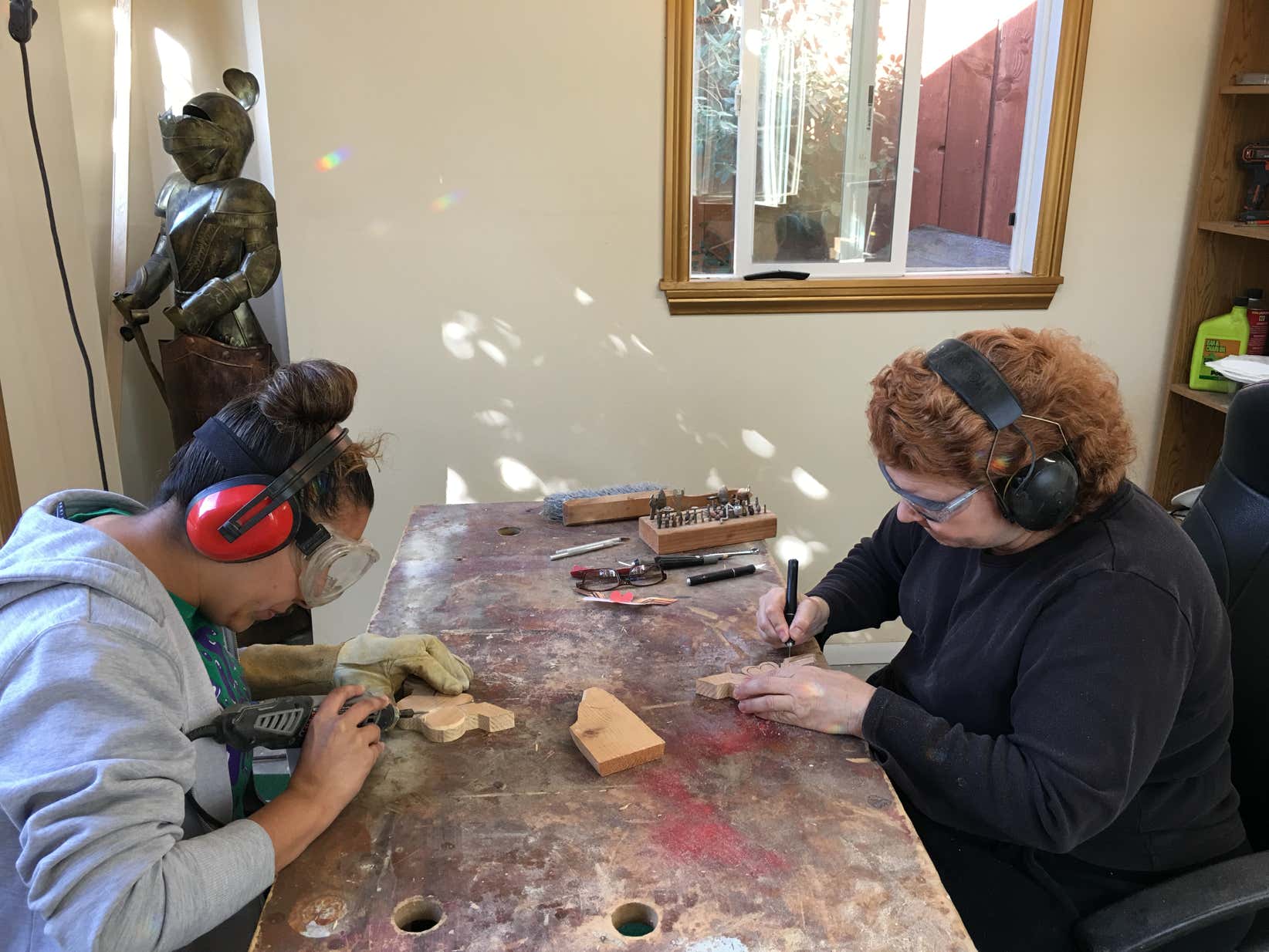 Chainsaw Academy, Casey's Art House, Chainsaw Student