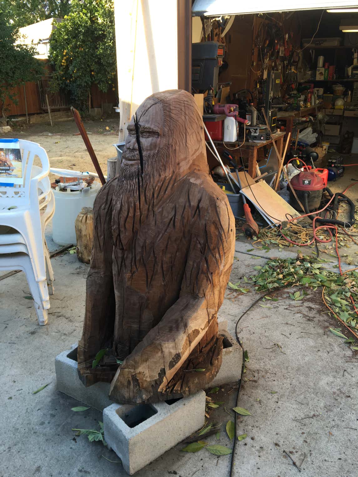 Chainsaw Woodcarving, Woodcarving, Wood carving, Wood Art, Woodworking