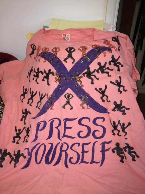 TShirts, T shirts, Design, Fabric, Silk Screen, Potato Prints