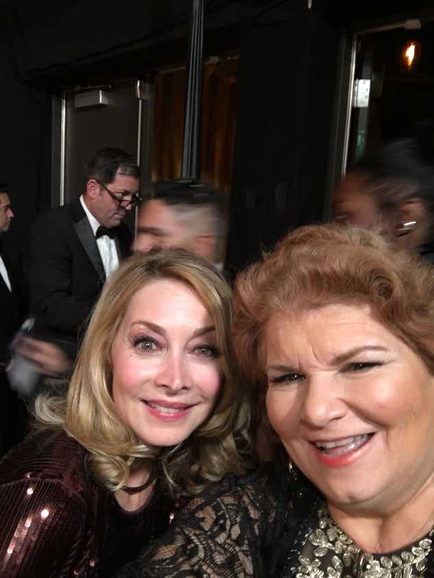 Casey McCaughn and Sharon Lawrence