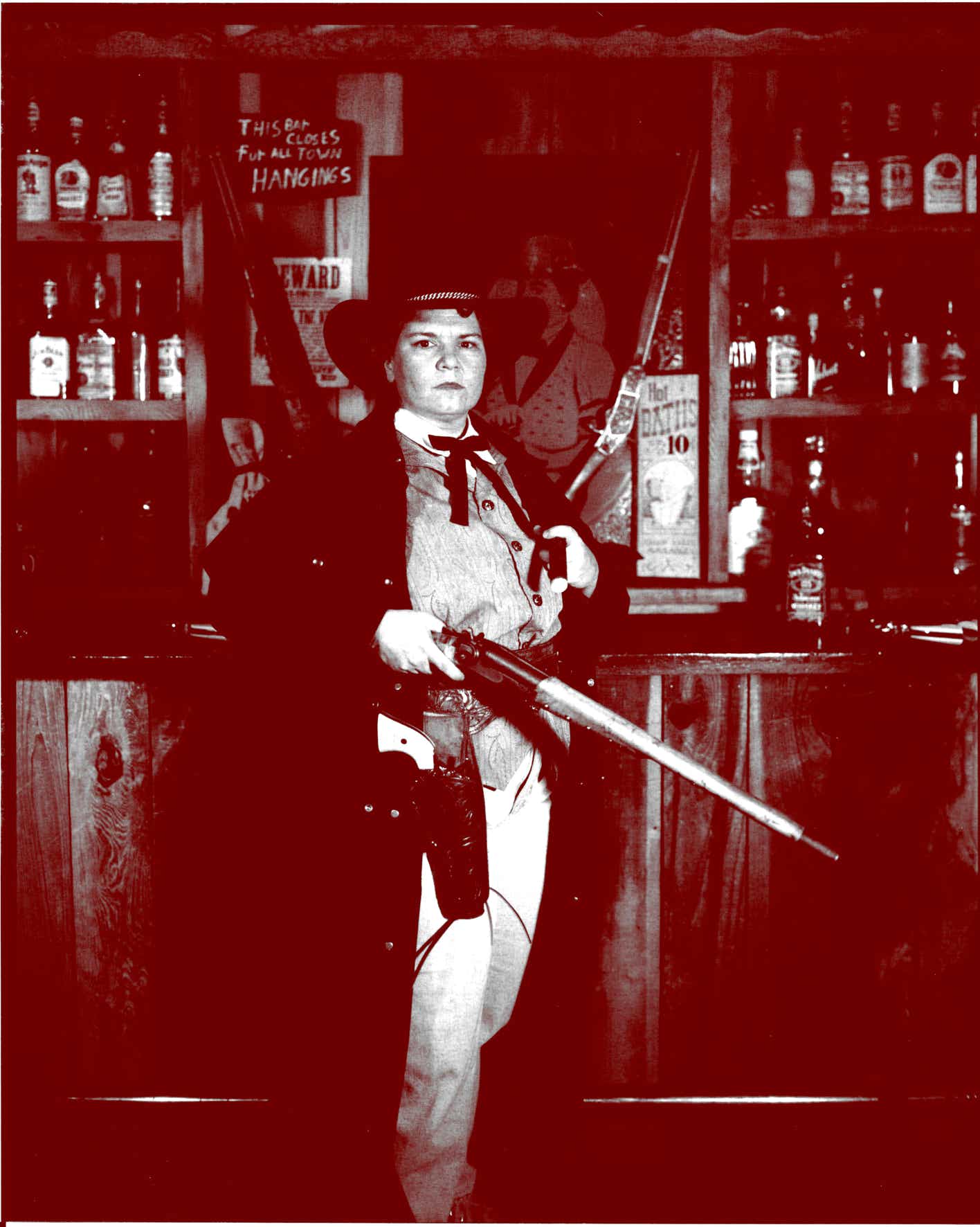 Casey McCaughn dressed as a cowboy