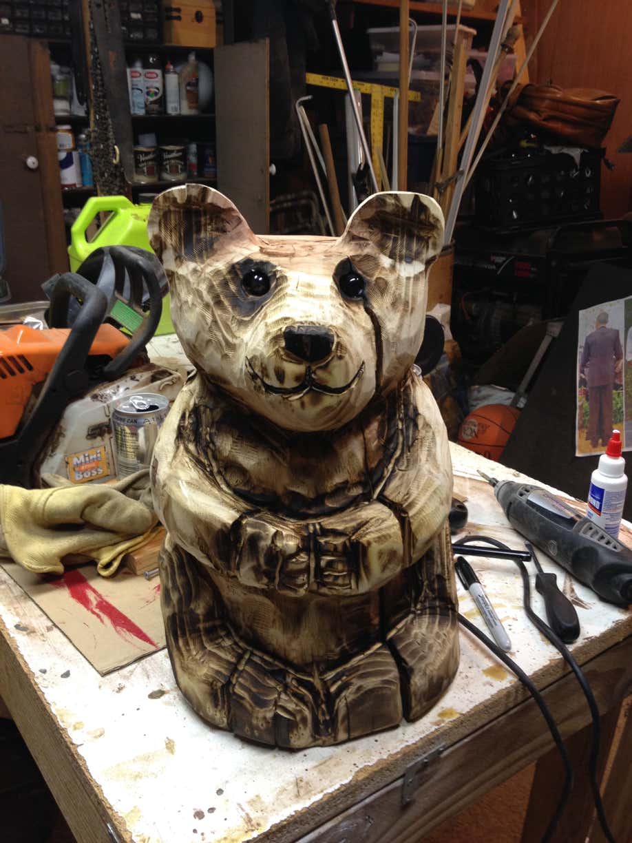 bear, Casey, Woodcarving, Wood carving, Chainsaw Wood Carving,  Chainsaw Woodcarving, Sculpture, Art, Realism, #LLAP, Chainsaw Casey, Casey Woodcarving, Casey Wood Carving, Woodworking