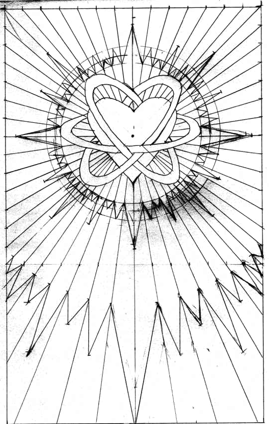 Tooled Brass Egyptian Shrine Design Pic