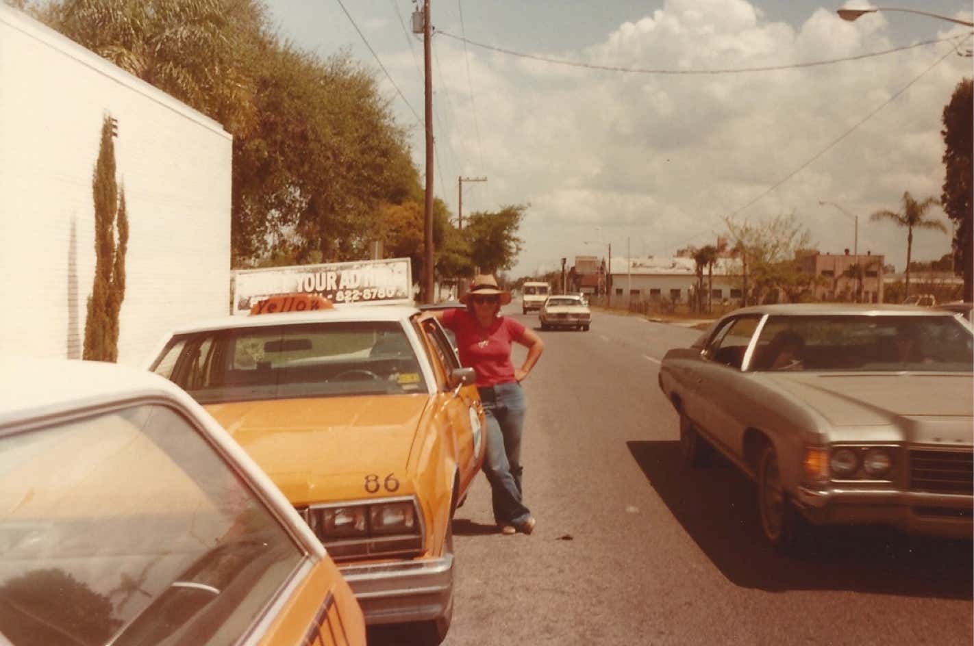 Casey McCaughn as a cab driver